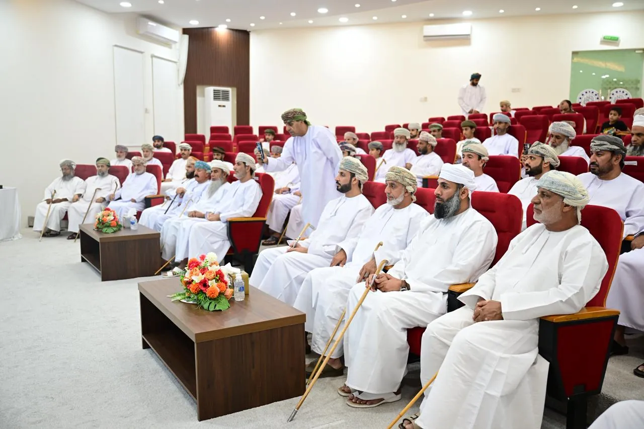 جانب من الحضور في حفل تكريم الفائزين بمحافظة الظاهرة