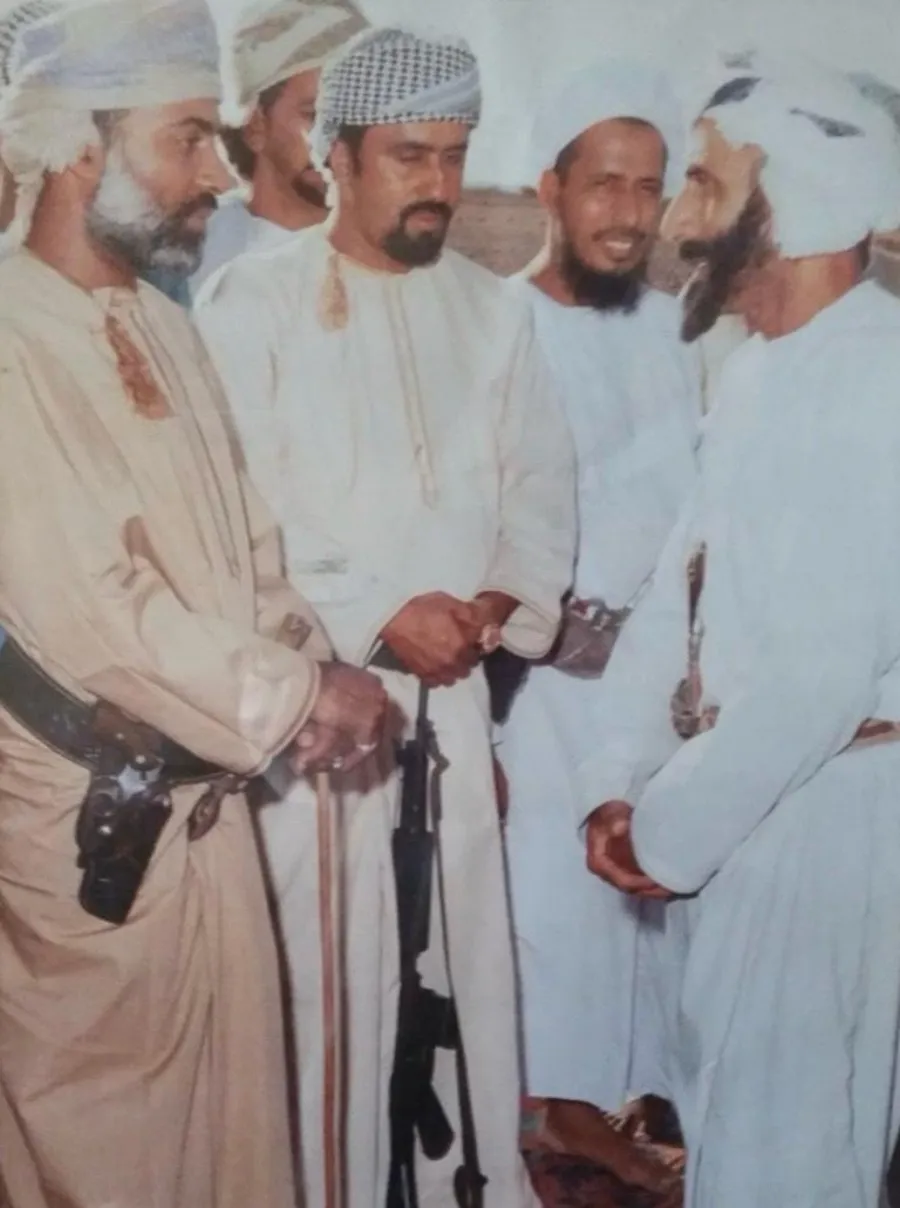 الشيخ حمود المعمري في صورة أرشيفية